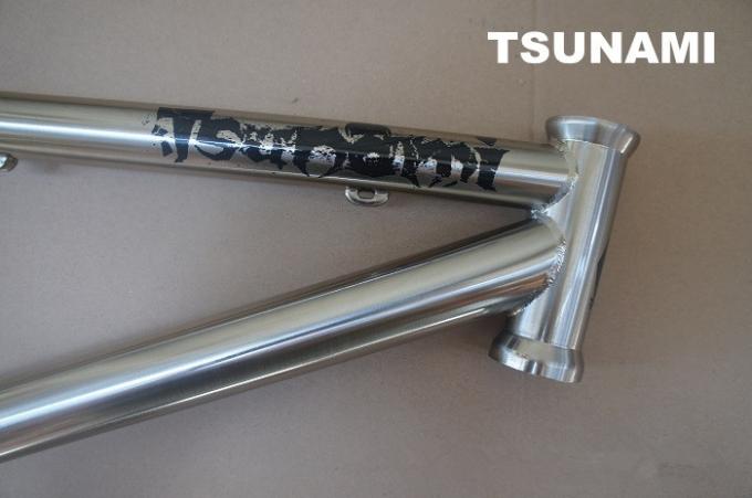 26er Chromolly Steel Dirtjump Frame Slope Style CR520 التيتانيوم المكروم 12.5 " الفرامل القرصي 1