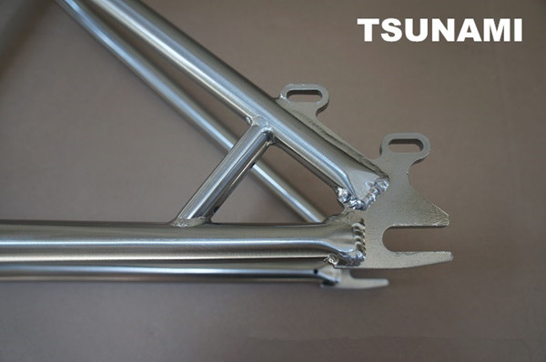 26er Chromolly Steel Dirtjump Frame Slope Style CR520 التيتانيوم المكروم 12.5 " الفرامل القرصي 4