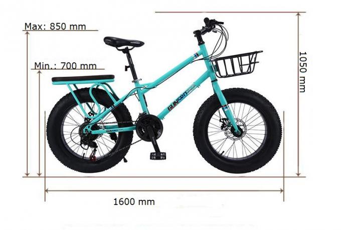 دراجة ثلجية رخيصة 20 بوصة إطارات سمينة دراجة ثلجية 0
