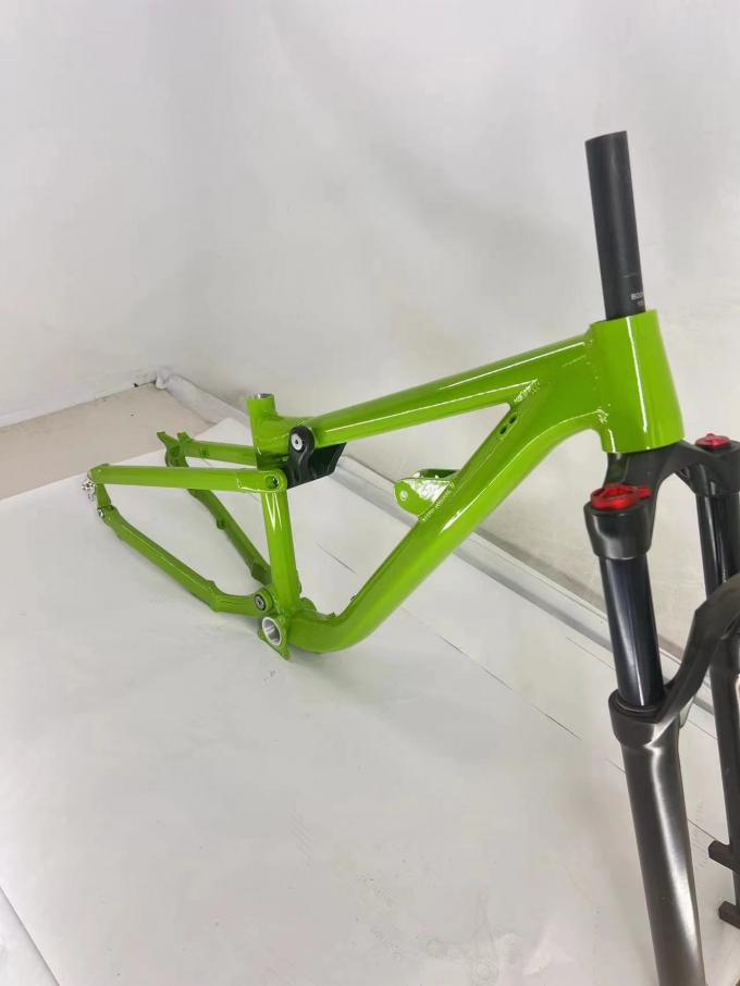 26ر جونيور كامل تعليق دراجة جبلية إطار XC / Trail Softtail Mtb دراجة 13.5 بوصة 1