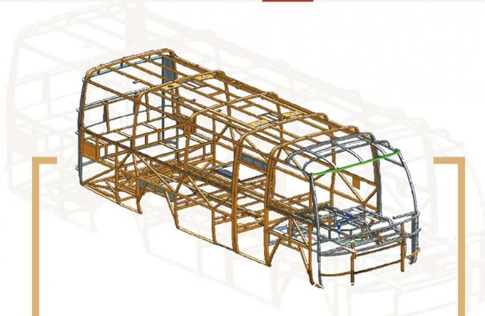 7m 21 مقعد ديزل ميني باص تويوتا كوستر ركاب فان ميكروبوس RHD 4